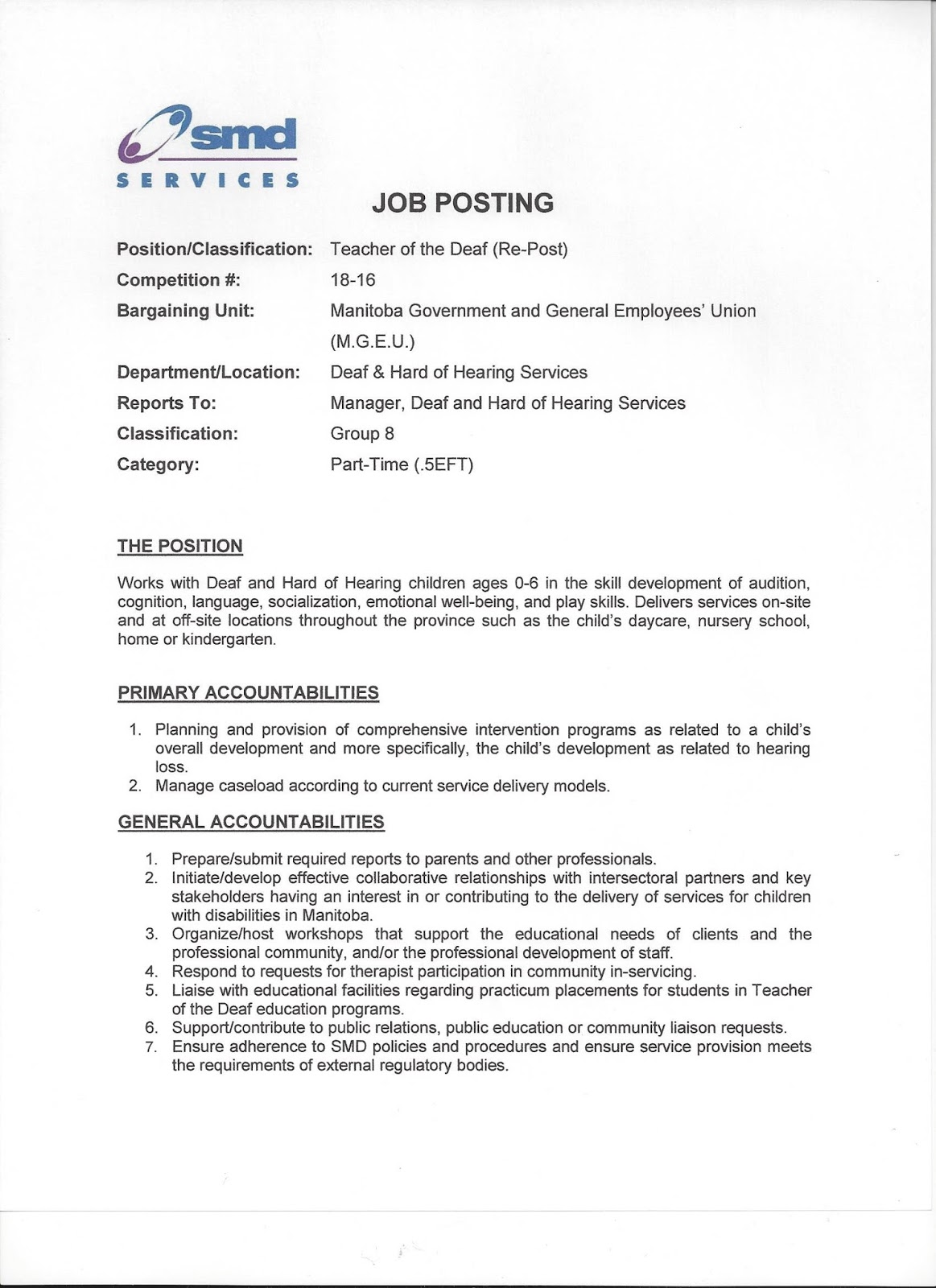jobs for the deaf and hard of hearing