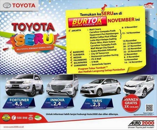 Toyota Bandung Bursa Toyota Kita Burtok