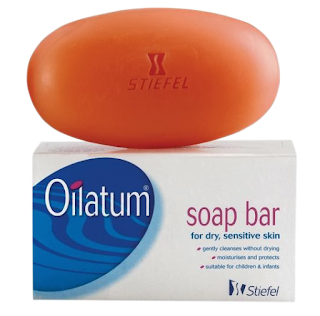 Oilatum soap bar สบู่ล้างหน้าสูตรอ่อนโยน