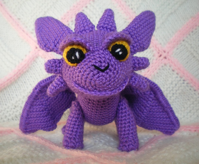 Беззубик крючком схема амигуруми