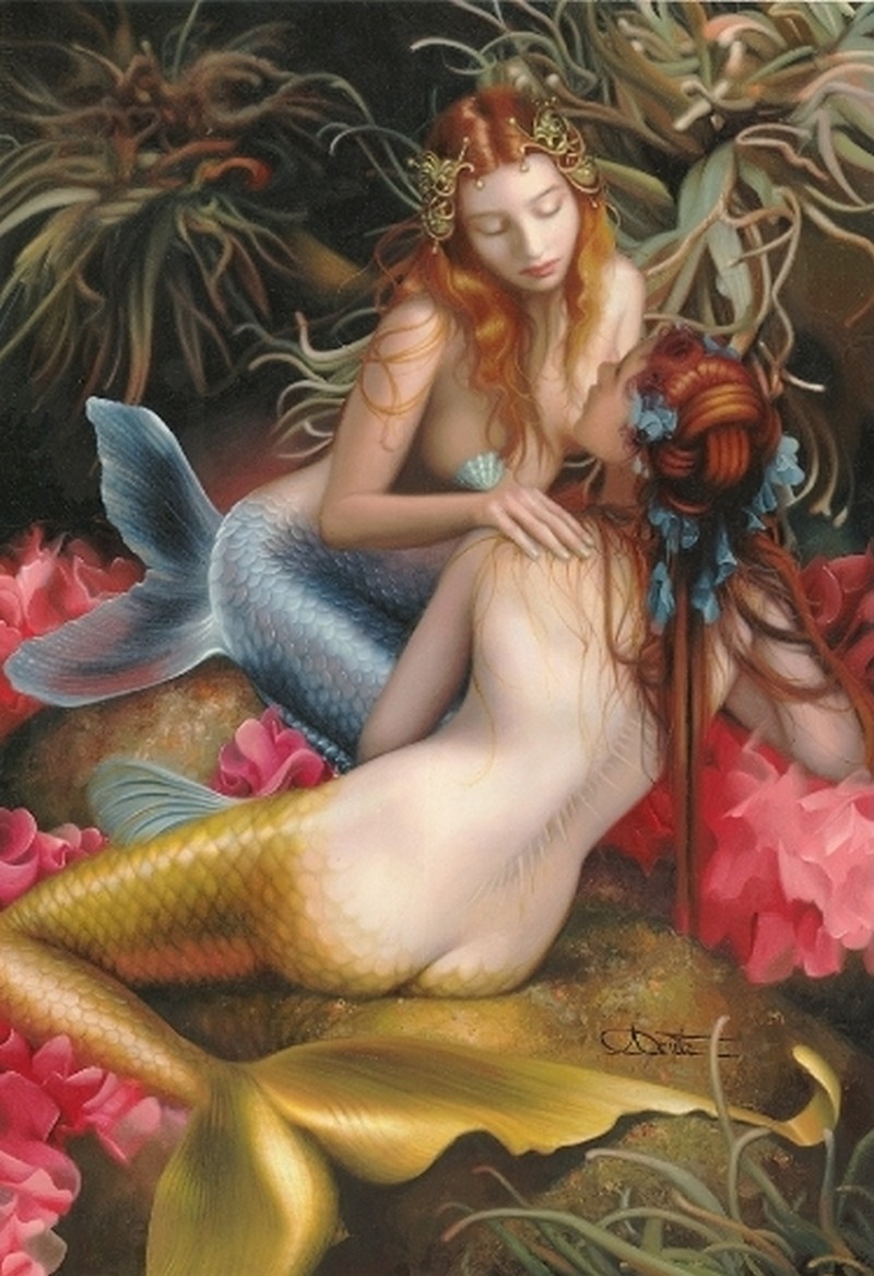 Fantasy sex erotica mermaid art erotica pussy