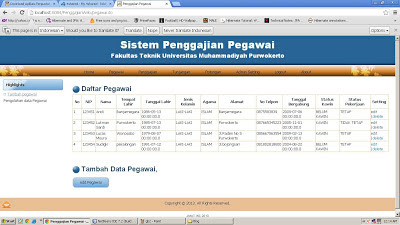 Sistem informasi penggajian pegawai berbasis web adalah hd