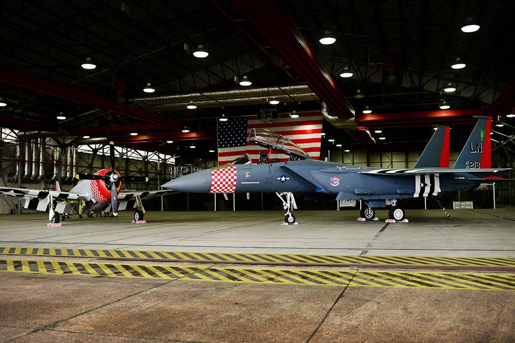 RAF Lakenheath Liberty wing unveils heritage jet Blog Before Flight