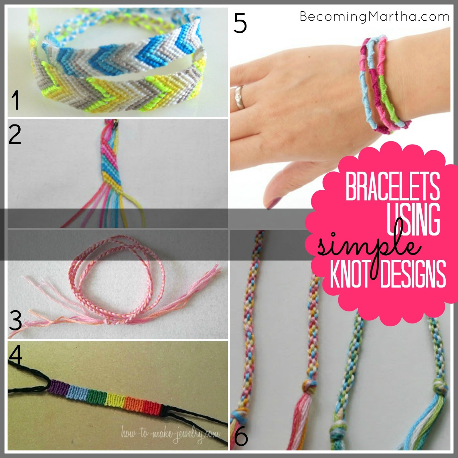 20 Friendship Bracelet Tutorials from 1 Supply - The Simply Crafted Life