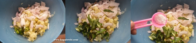 Step 2 - Green Peas Cutlet Recipe | Pachai Patani Cutlet | Matar Cutlet
