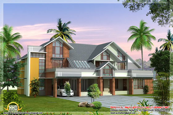 3700 Square Feet Modern contemporary Kerala house