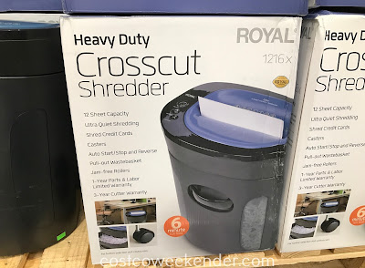 Royal Crosscut Shredder 1216x Royal Crosscut Shredder 1216x