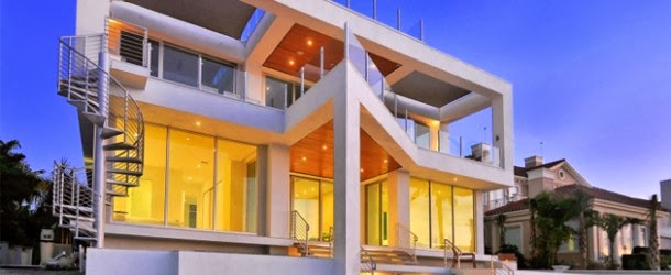 Ide Desain Rumah Modern Dua Lantai