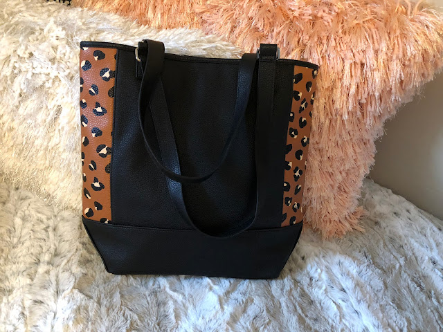 Leopard print thirty one tote bag