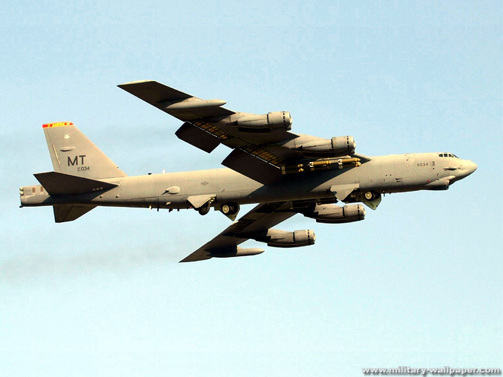 B52 Stratofortress LongRange Bomber US Military Aircraft Picture
