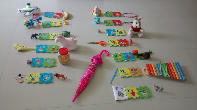 My Child Eva – Full of life: Alphabet Sorting with Sound Objects