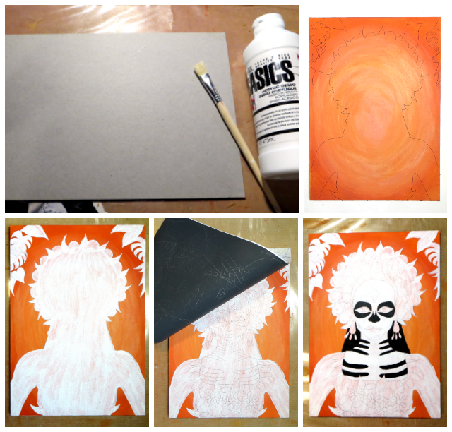 How to Prepare Cardboard for Acrylic Painting