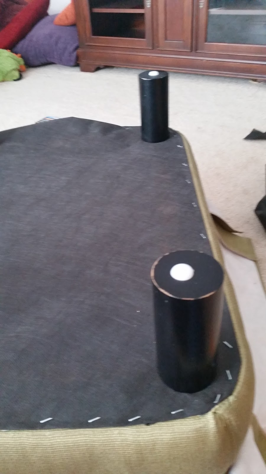 Tutorial Repairing the dust cover on your furniture or box spring bed.