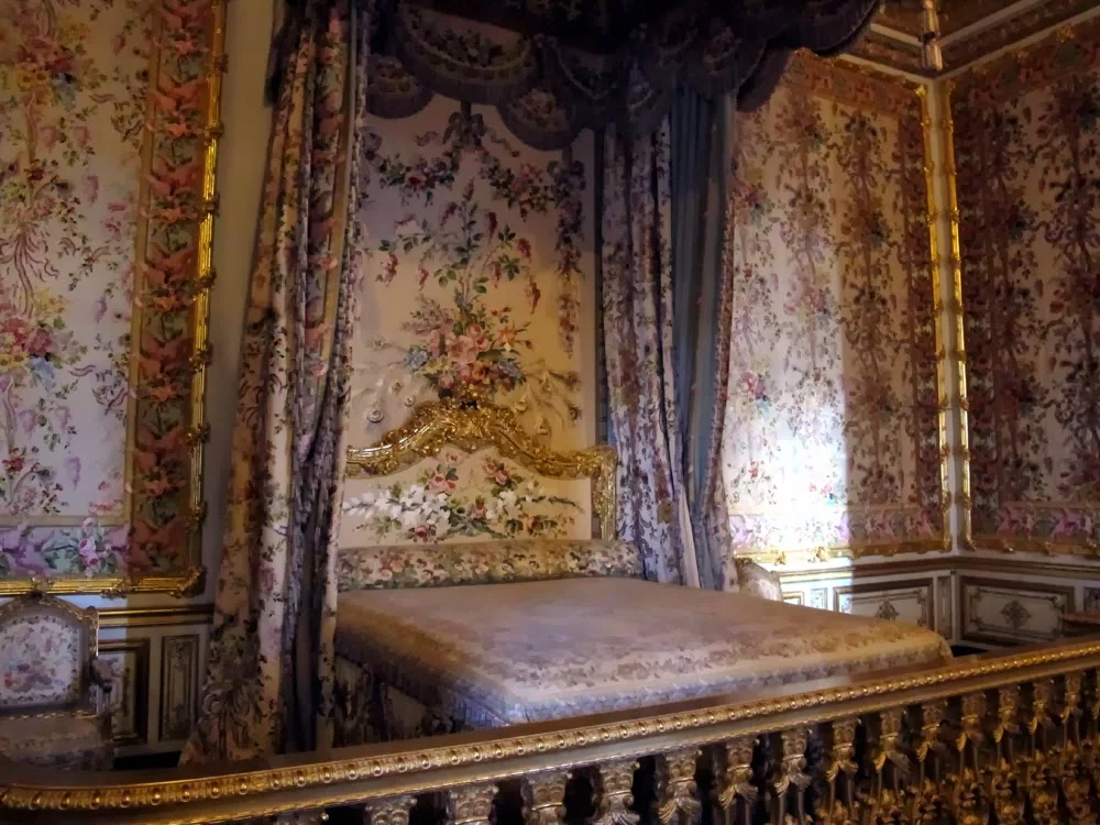 Marie Antoinette's bedroom, Queen's Chambers, Versailles Palace