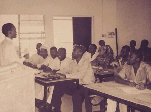 3 Throwback photo of Mallam El Rufai when he was a lecturer