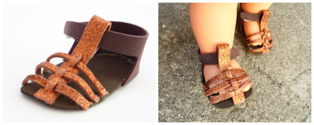 5 ideas de zapatitos de goma eva para muñecas