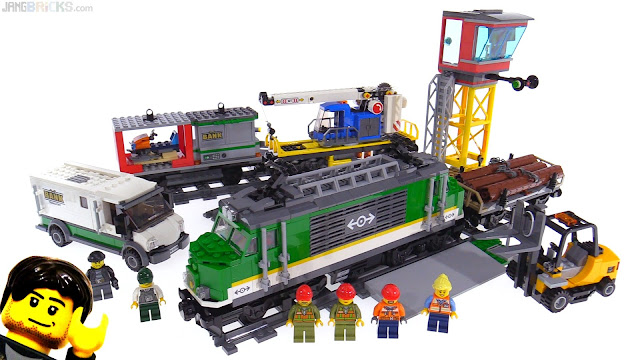 180627a Lego City Cargo Train