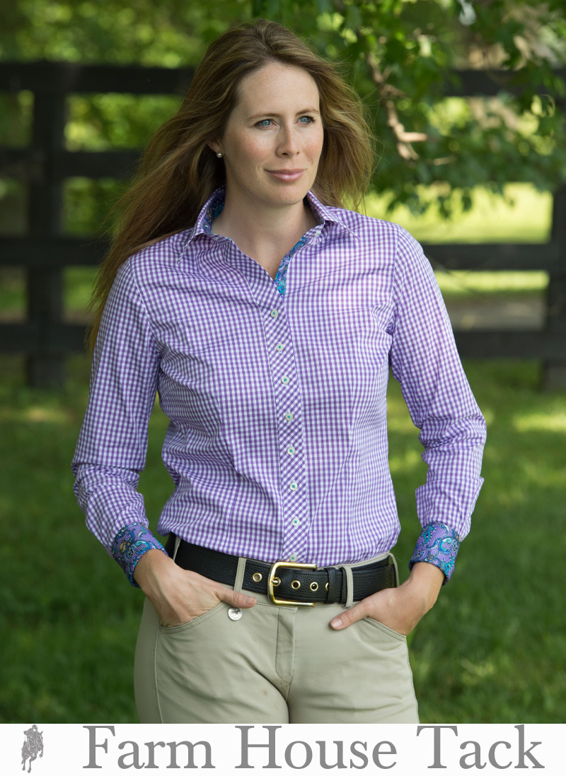 Horse Country Chic Essex Shirts New Dora Collection
