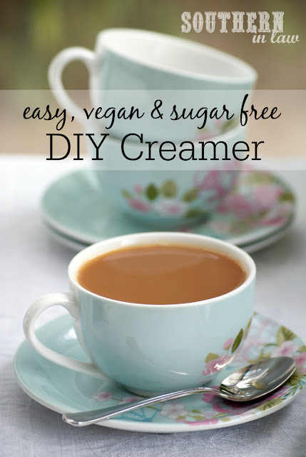 Easy Vegan DIY Creamer Recipe - healthy, gluten free, dairy free, egg free, vegan, sugar free, sweet cashew cream, clean eating recipe