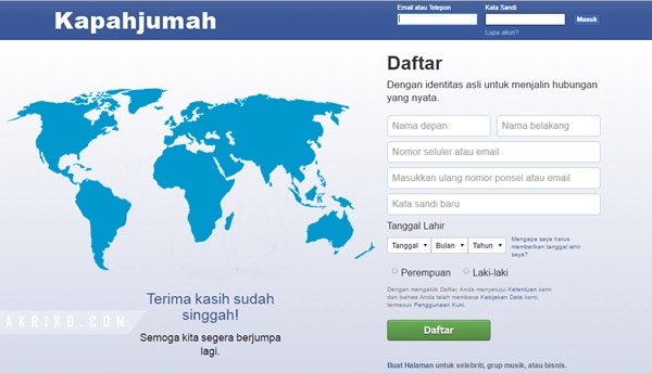 Kapahjumah.com Sebagai Sosial Media Khusus Traveller