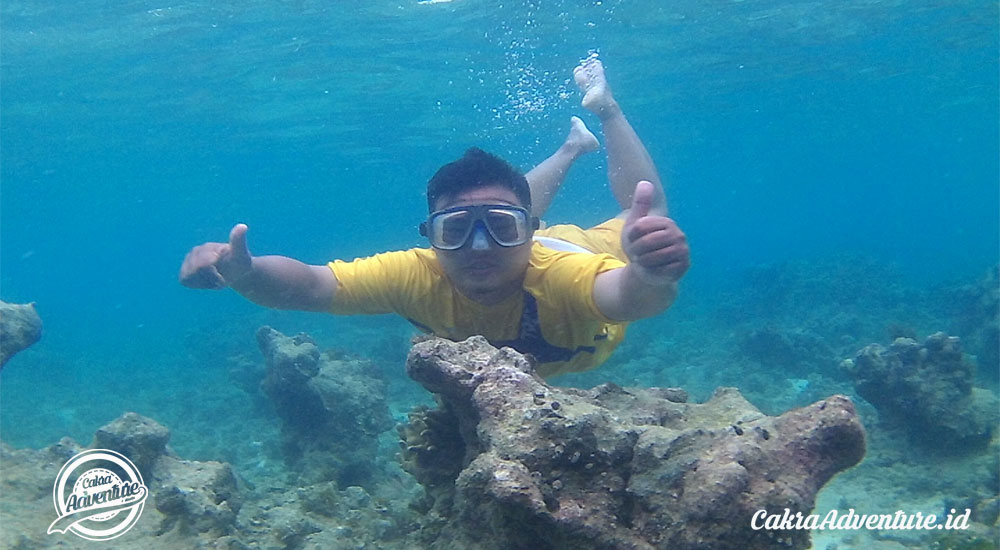 open trip tidung dan aktivitas snorkeling pulau tidung paket wisata open trip pulau tidung