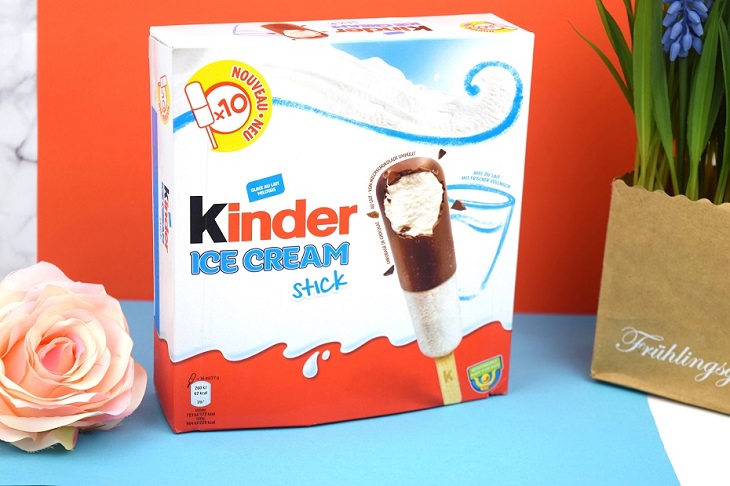 Schminkeckchen: Ferrero kinder Eis (3 Sorten im Test)