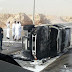 عمال آسيويون يعتدون على دوريتين ويحطمون عدداً من السيارات في الرياض .