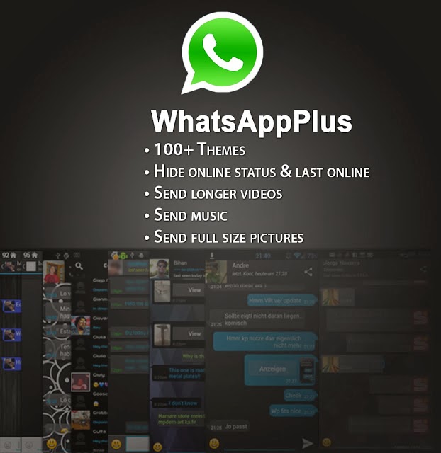 WhatsApp + PLUS v4.86D UNLOCKED (NO ROOT require - require NO KEY PLUS) LATEST UPDATE FREE