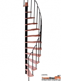 Bau Links: Halbe Wendeltreppe