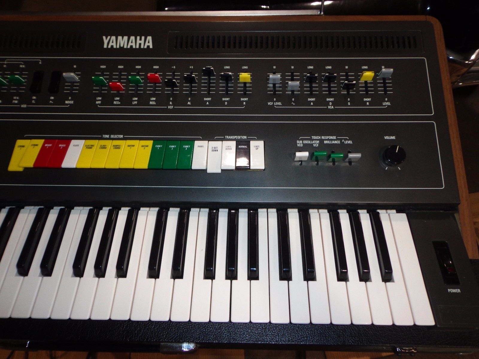 MATRIXSYNTH Vintage Yamaha CS50 Synthesizer Keyboard Analog Synthesizer