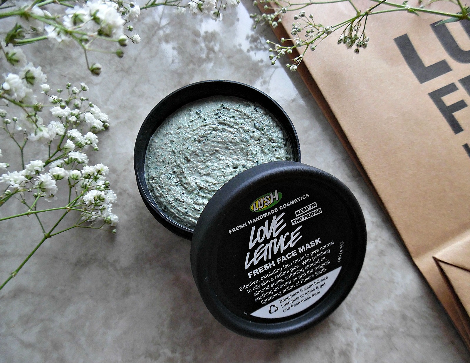 Cyber Mermaids Lush Love Lettuce Face Mask