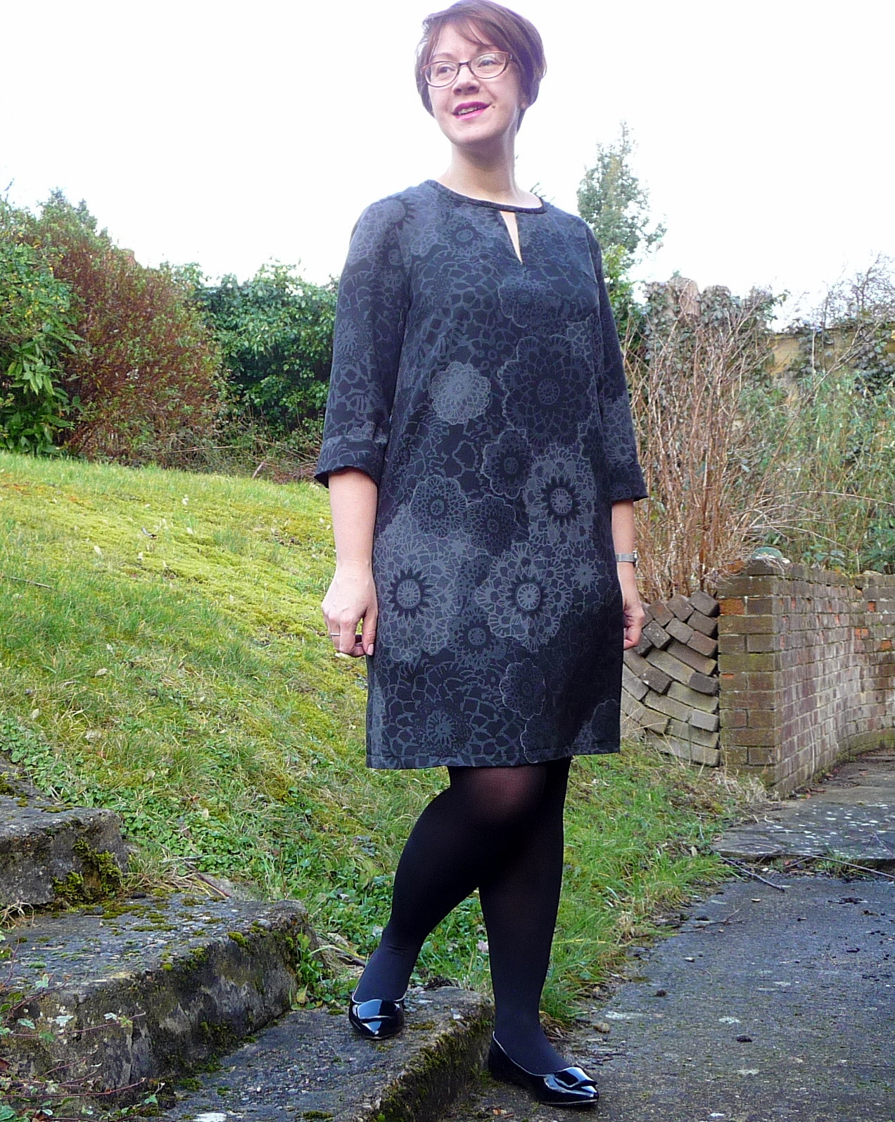 Stitched Up by Samantha: Style Arc Dixie dress in the sunshine