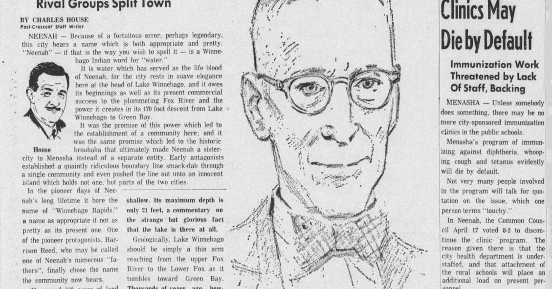 MENASHA Neenah History Lesson