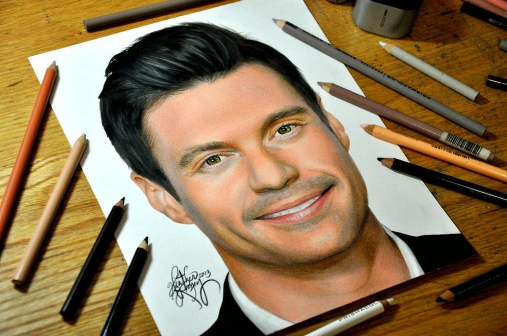 Mail2Day Incredible Colored Pencils Portraits by Heather Rooney (26