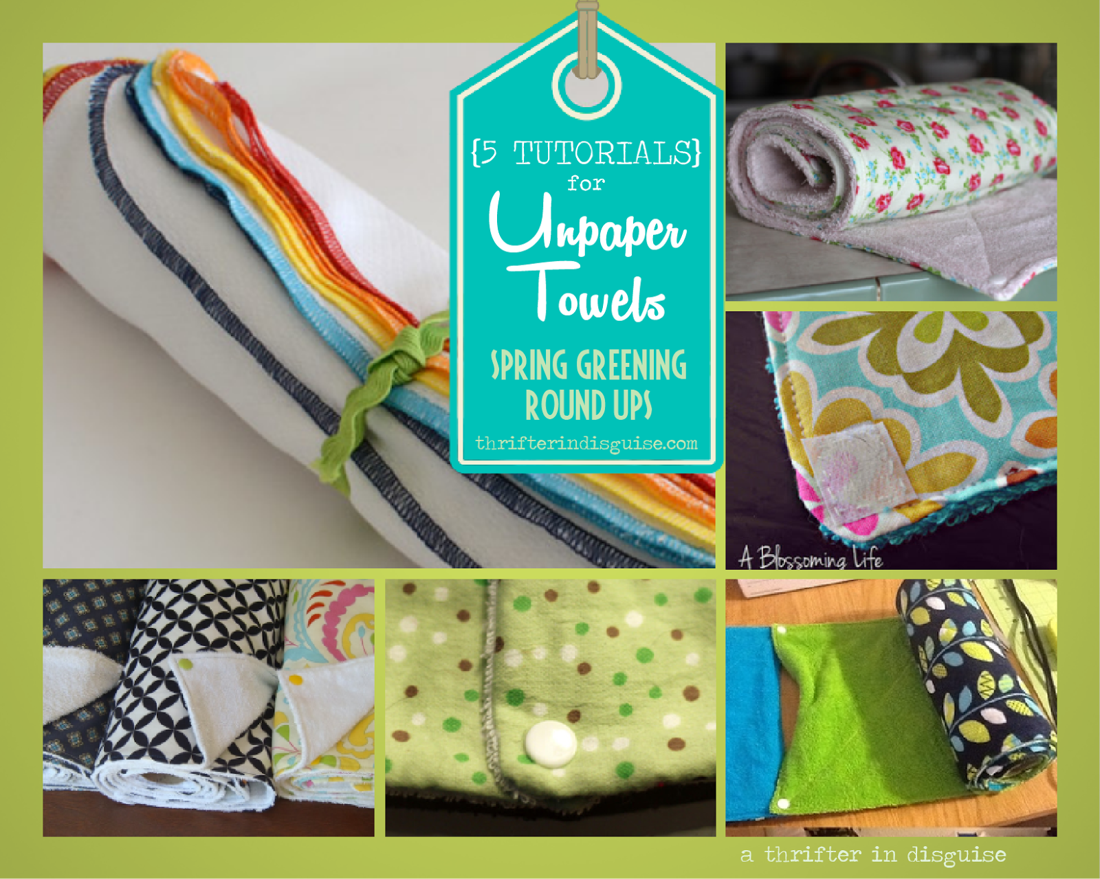 A Thrifter in Disguise: Green Round-up: Reusable Paper Towels