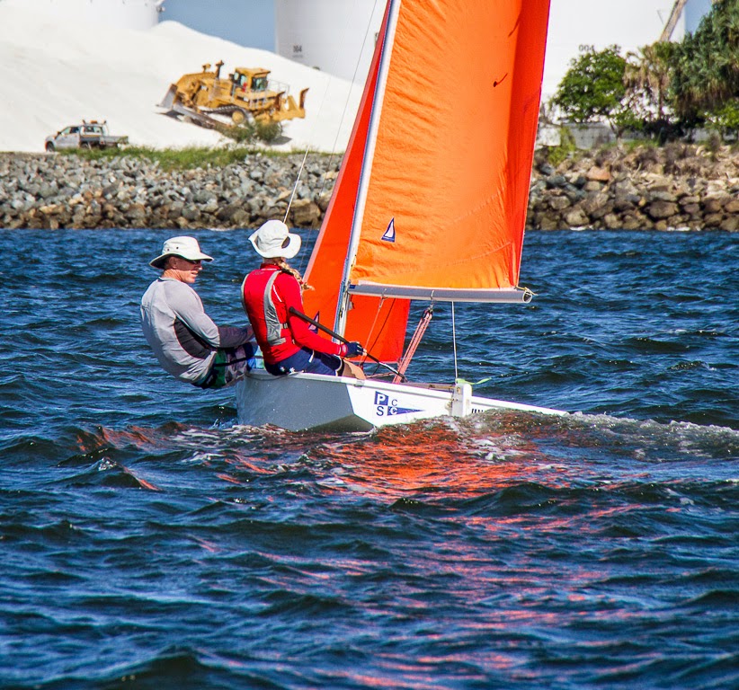 Sailing at the Port Curtis Sailing Club, Gladstone, Queensland: Sprint ...