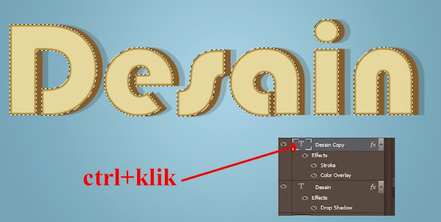 Cara Membuat Teks Efek Retro Dengan Photoshop