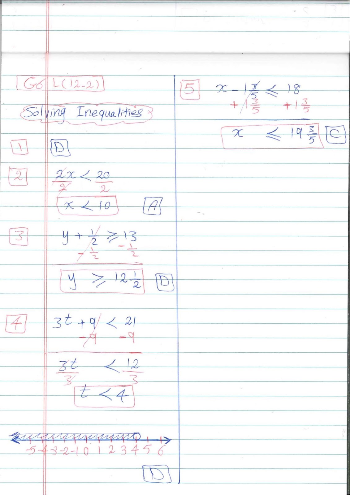 G6 Worksheets ~ Easy Math