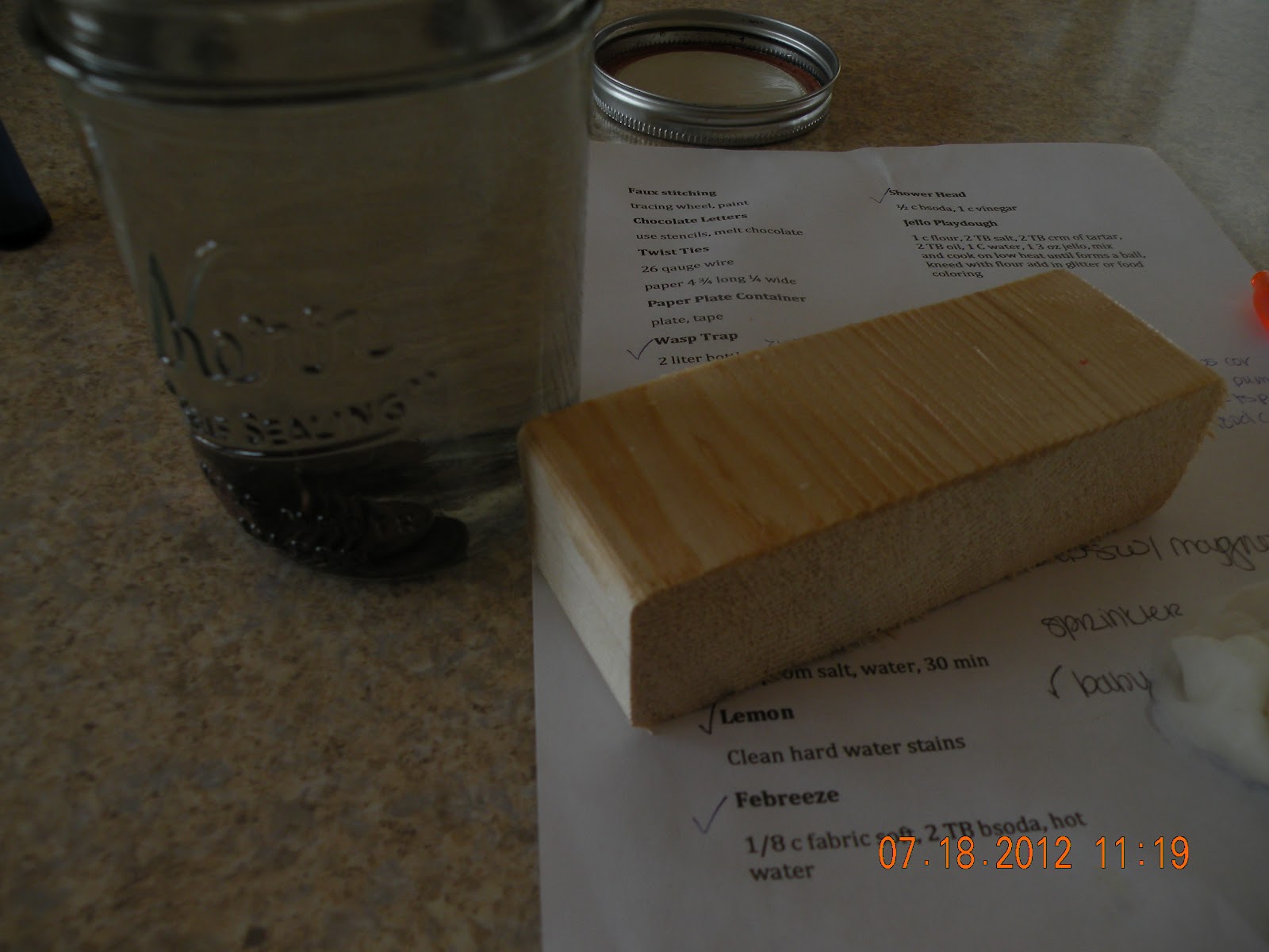 Pintology Vinegar and Pennies as Wood Stain