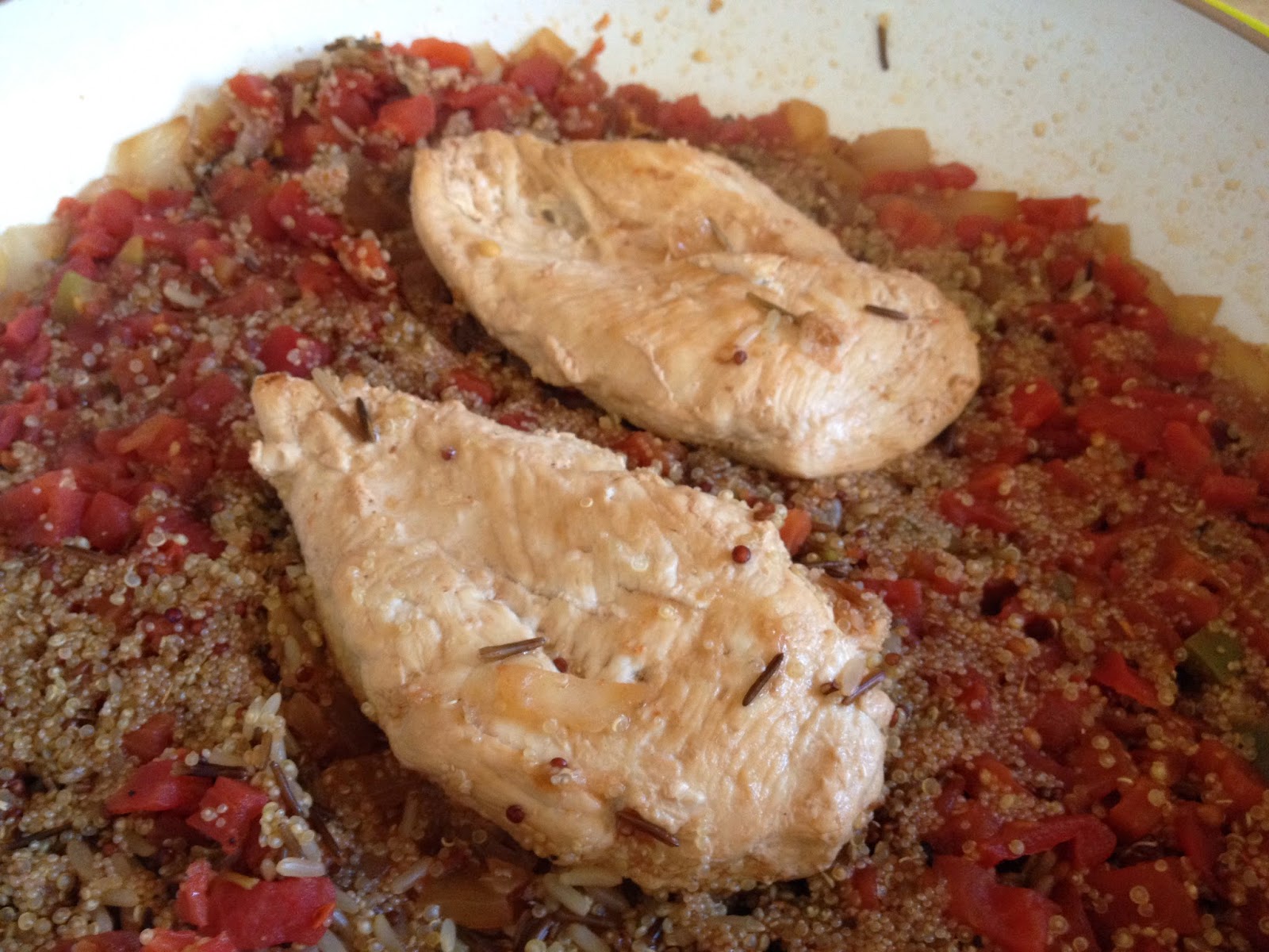 The Simple Life: Single Dish Dinner: Chicken and Quinoa