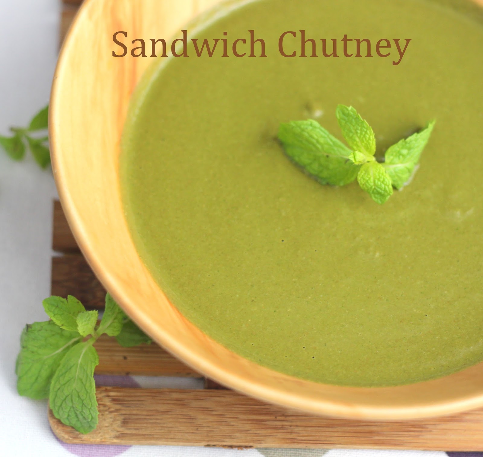 IndianVegKitchen Green Chutney Recipe Sandwich Chutney
