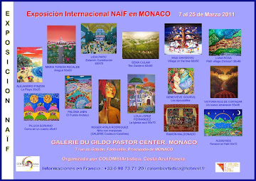 Exposición internacional de Naïf en Monaco