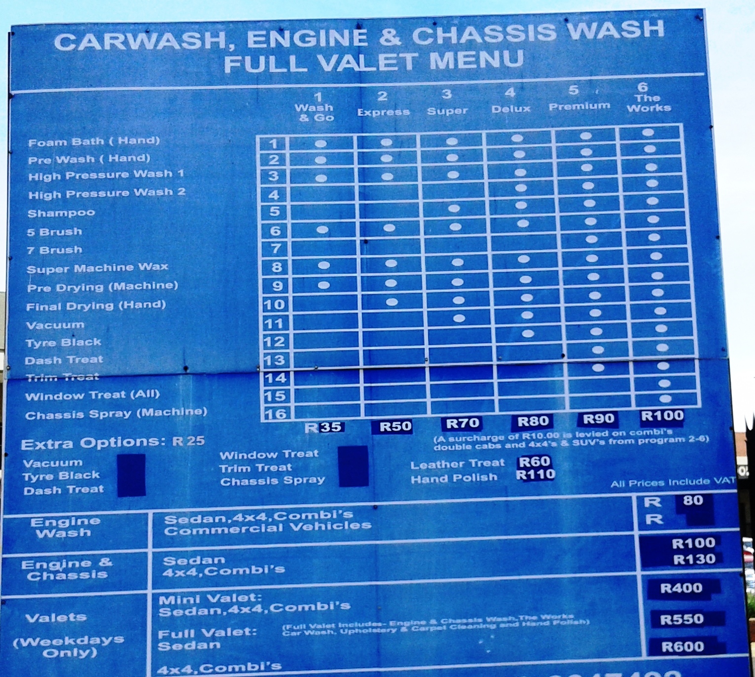 Car Wash Price For Throwing Up Car Wash Price For Throwing Up