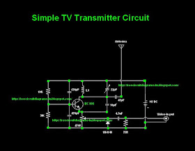 Simple TV Transmitter circuit diagram (VHF) | Electronic Circuit