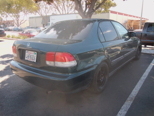 Almost Everything's Car of the Day is a 1998 Honda Civic--Before Painting