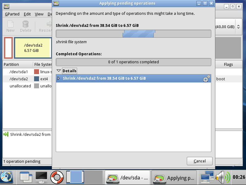 tech answer guy resizing a linux partition using Parted Magic
