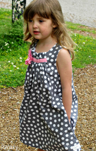 sewVery: Kelly's Kids Mary Dress: Knock-It-Off Series