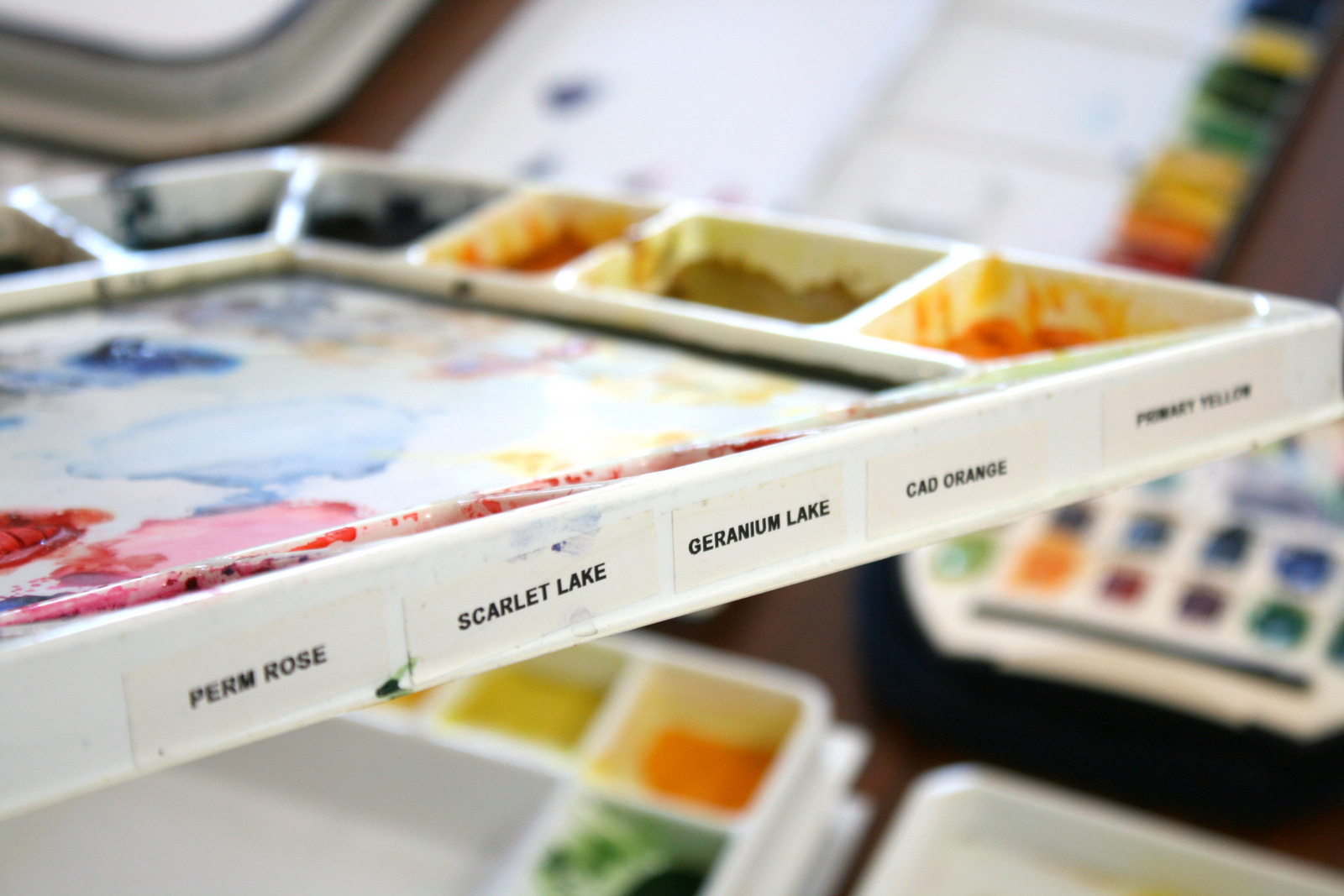 She Must Make Art Palettes at Every Turn