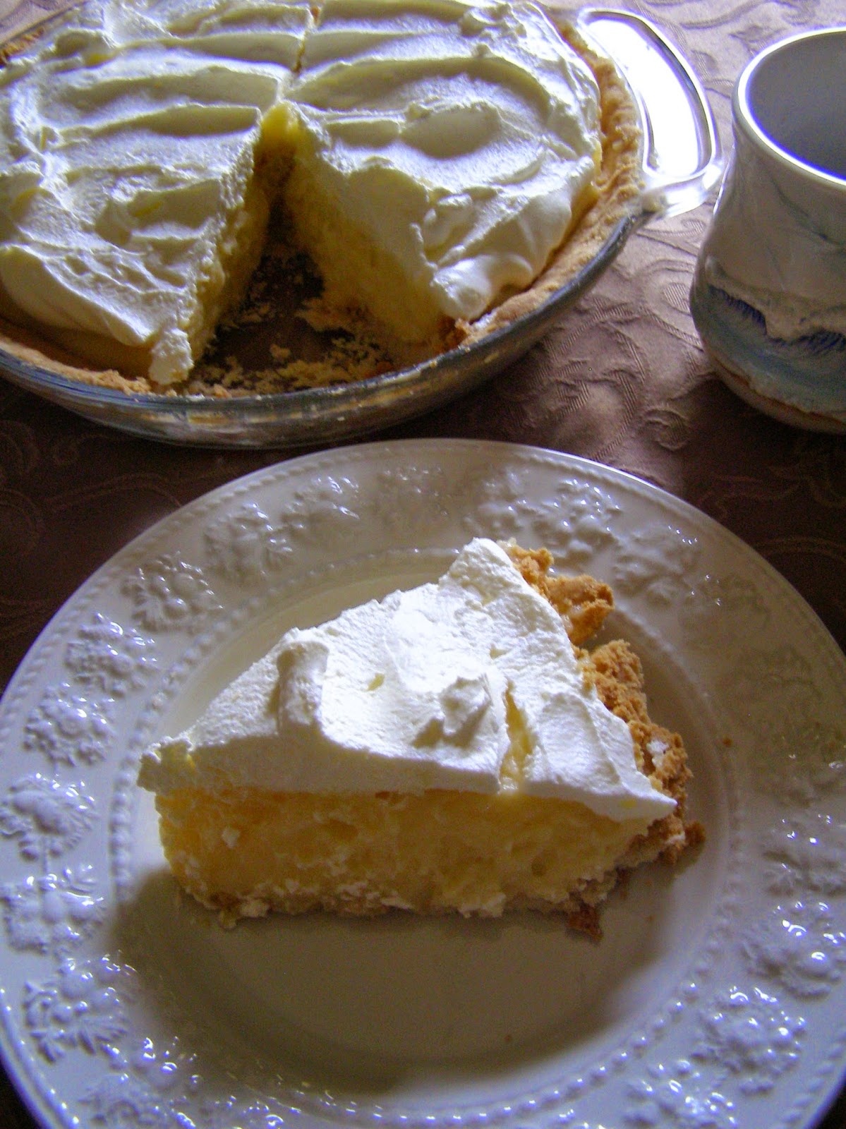 バタースコッチクリームパイ Butterscotch Cream Pie Sono S Blog