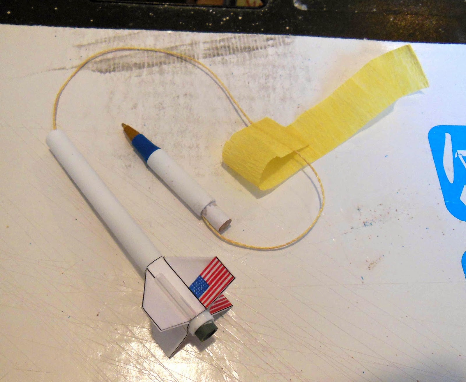 Model Rocket Building Art Applewhite MMX Bic Pen Rocket Build, Part 6